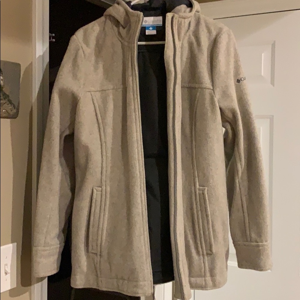 Columbia wool coat